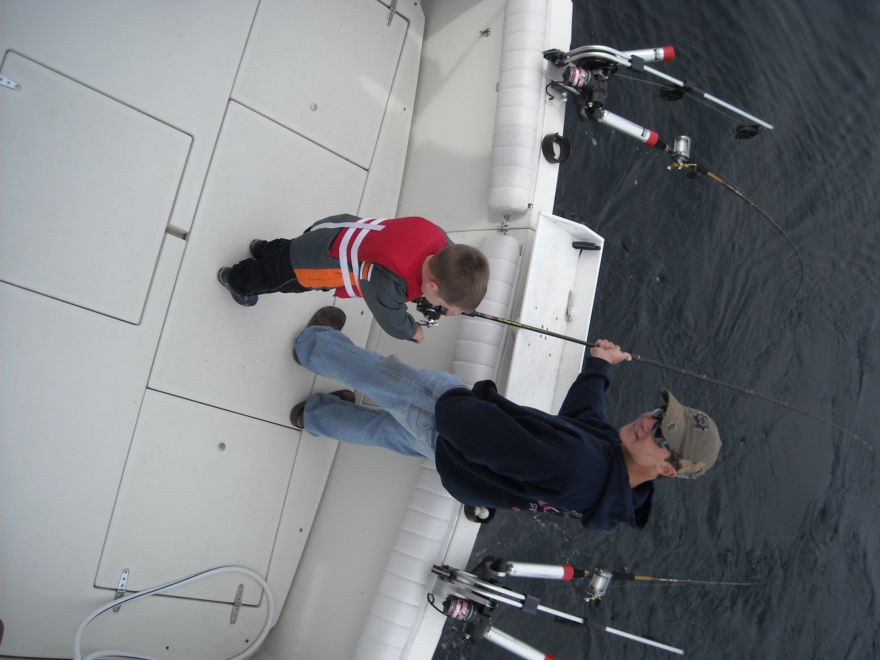 kid fishing
